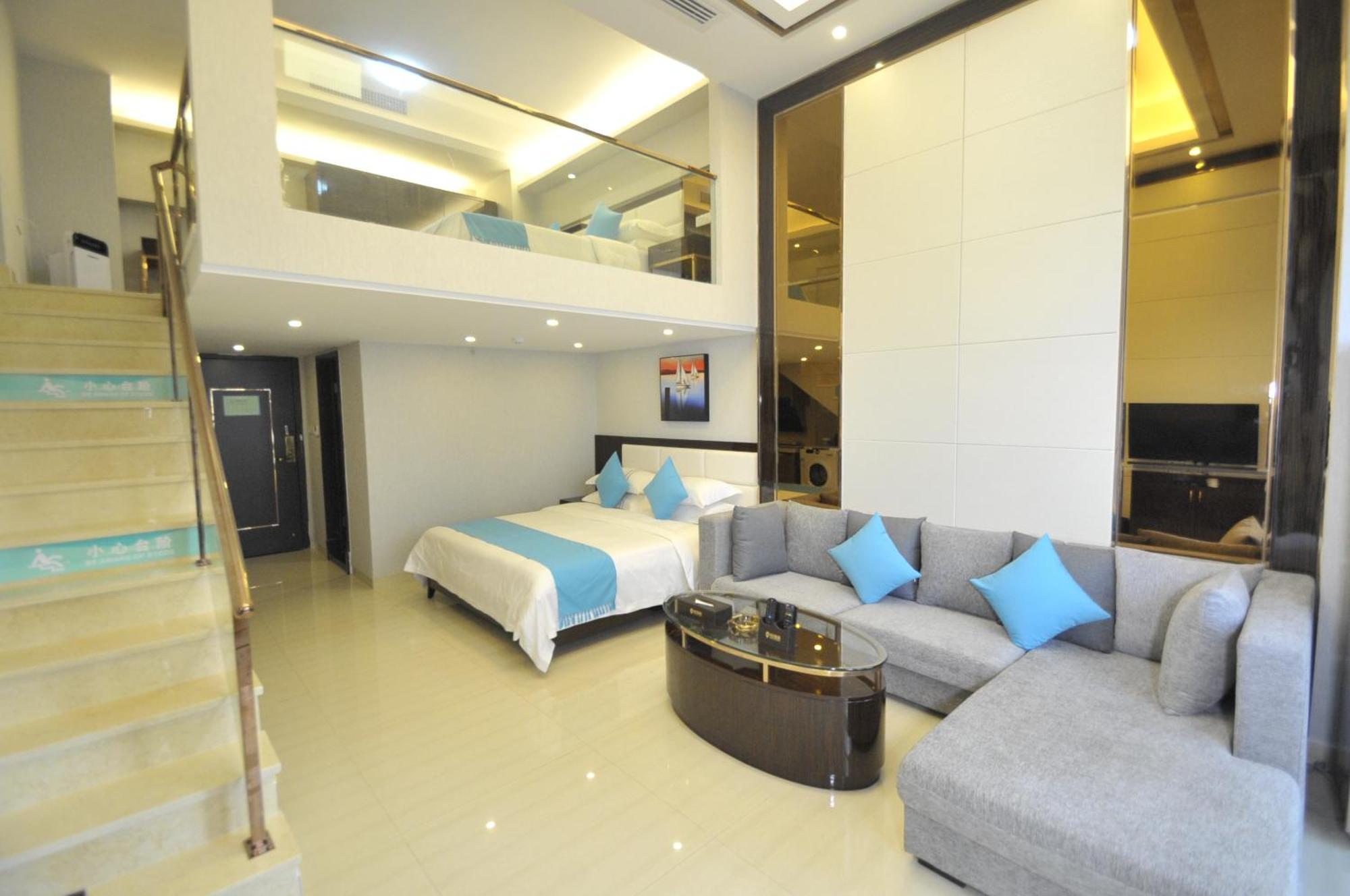 Waifiden Duplex Hotel Apartment Zhongyong Jinyu Branch-Free Shuttle Bus During The Canton Fair 외부 사진